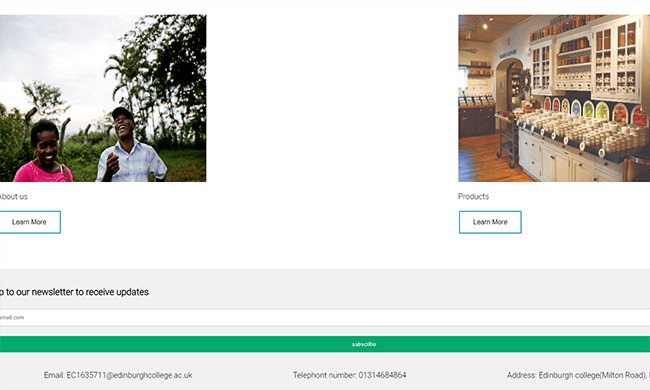 Second image of home page